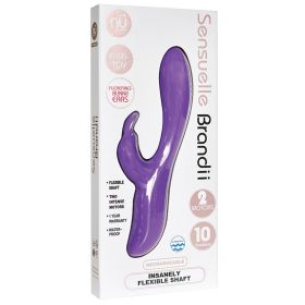 Sensuelle Brandii 10 Function  Double Motor Vibe Purple