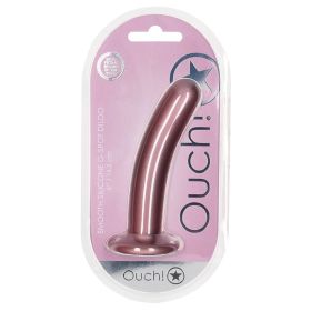 Ouch! Smooth G Spot Dildo Rose Gold 6