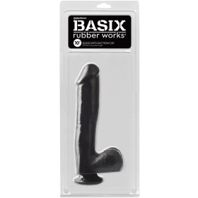 Basix Rubber Works Dong with Suction Cup