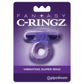 Fantasy C Ringz Vibrating Super Ring Purple