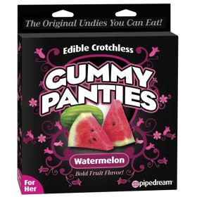 Edible Crotchless Gummy Panties For Her Watermelon