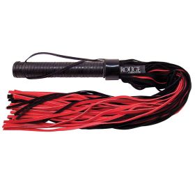 Rouge Group Long Suede Flogger with Leather Handle