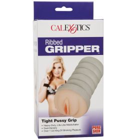 Ribbed Gripper Tight Pussy Ivory