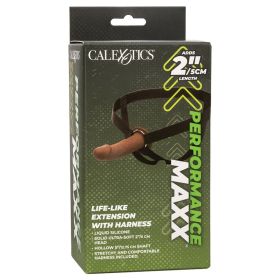 Performance Maxx Life Like Extension with Harness   Brown