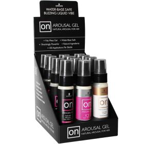 Sensuva ON Arousal Gel Assorted Display of 12