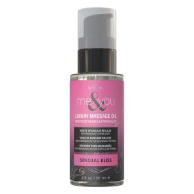 Sensuva Me & You Massage Oil Sensual Bliss 2oz
