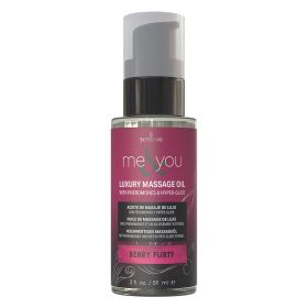 Sensuva Me & You Massage Oil Berry Flirty 2oz