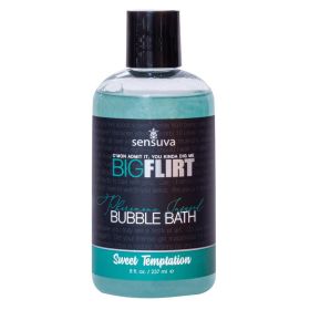Sensuva Big Flirt Pheromone Bubble Bath Sweet Temptation