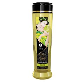 Shunga Erotic Massage Oil Irresistible Asian Fruits 8.oz