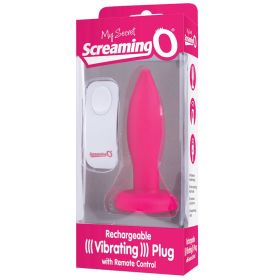 Screaming O My Secret Remote Vibrating Plug