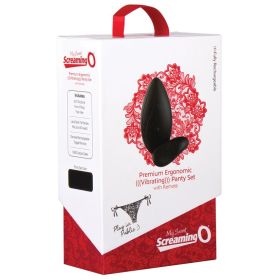 Screaming O My Secret Premium Ergonomic Vibrating Panty Set