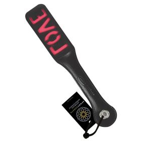 Sportsheets Leather Impression Paddle Love 12