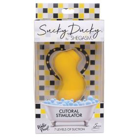 Shegasm Sucky Ducky 7x Clitoral Stimulator Yellow
