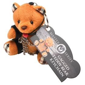 Master Series Teddy Bear Keychain Gagged
