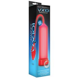 Performance VX101 Male Enhancement Pump (Option: Red)