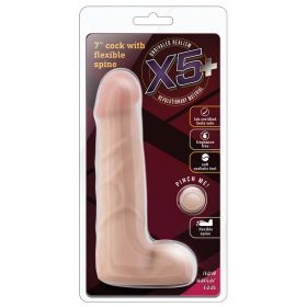 X5 Plus Cock With Flexible Spine (Option: Beige 7)