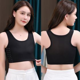 Gender Fluid Chest Compression Binder (Option: Black Large Boxed)