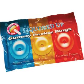 Liquo (Option: Red Up Pecker Gummy Rings Assorted 3pk)