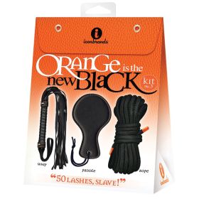 The 9's Orange Is The New (Option: Black Kit #3 50 Lashes Slave)