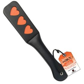 The 9's Orange Is The New (Option: Black Slap Paddle Hearts)