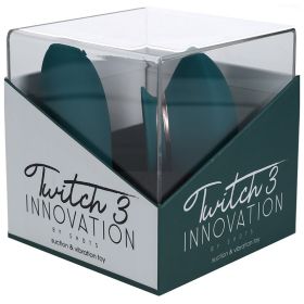 Shots Innovation Twitch 3 Rechargeable Vibrator & Suction (Option: Green)