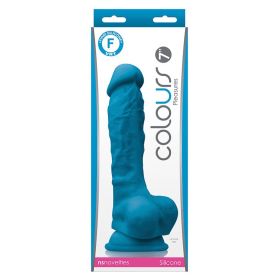 Colours Pleasures Dildo (Option: Blue 7)