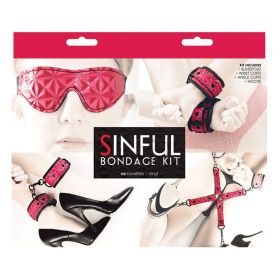 Sinful Bondage Kit (Option: PINK)