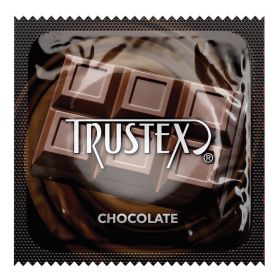 Trustex Flavo (Option: Red Condom Chocolate (Bulk))