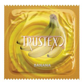 Trustex Flavo (Option: Red Condom Banana (Bulk))