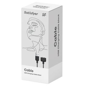 Satisfyer USB Charging Cable (Option: Black)