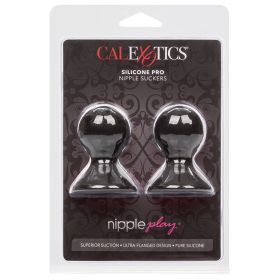 Nipple Play Silicone Pro Nipple Suckers (Option: Black)