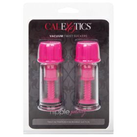 Nipple Play Vacuum Twist Suckers (Option: PINK)