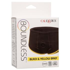 Boundless Brief (Option: Black and Yellow 2XL/3XL)
