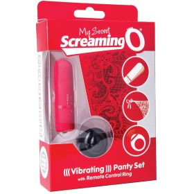 Screaming O My Secret Remote Control Panty Vibe (Option: Red)