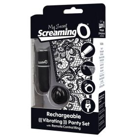 Screaming O My Secret Charged Remote Control Panty Vibe (Option: Black)