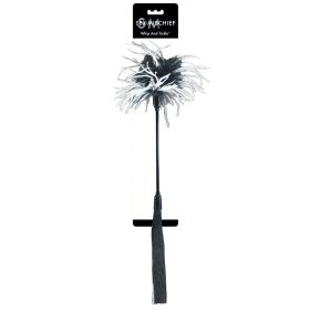 S&M Whip & Tickle (Option: Black/White)