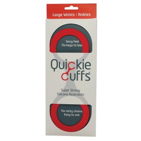 Quickie Cuffs Large (Option: Red)