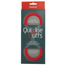 Quickie Cuffs Medium (Option: Red)