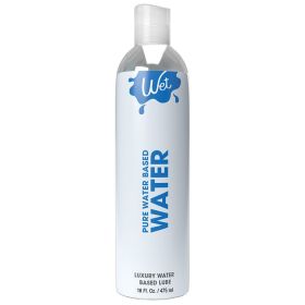 Wet Water Luxury Waterbased Lubricant (Option: 16oz)